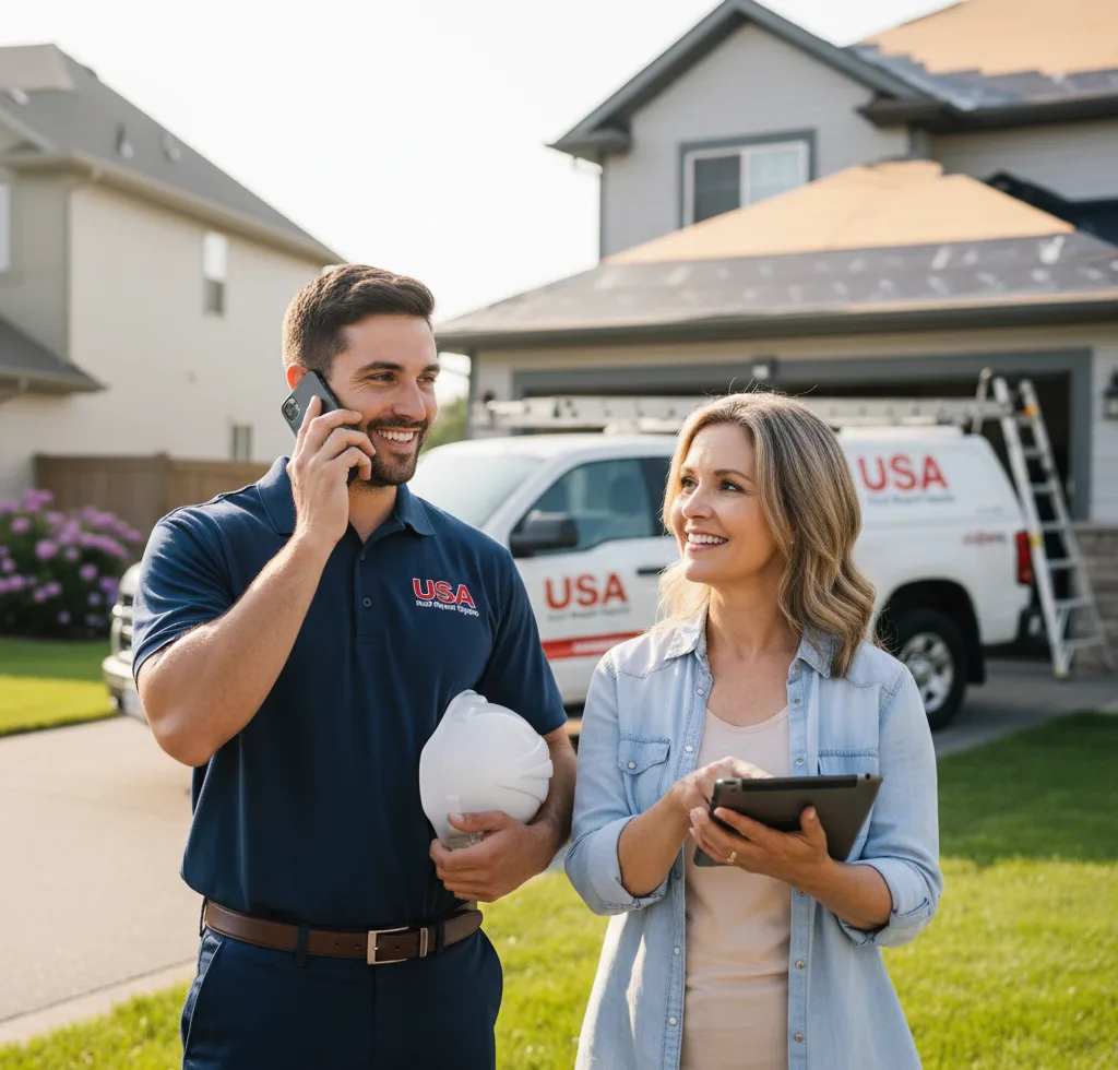USA Roof Repair Experts customer support in Pioneer